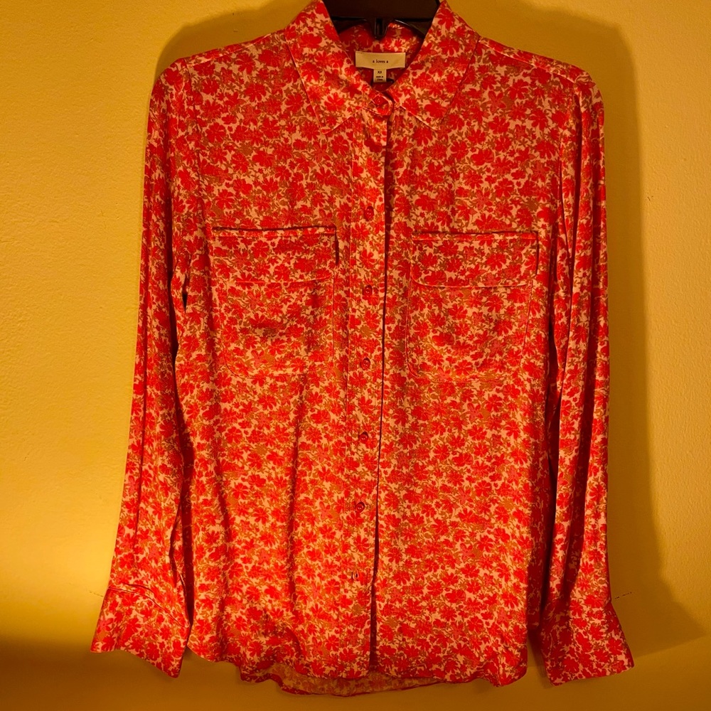 FLORAL BUTTON-DOWN SHIRT